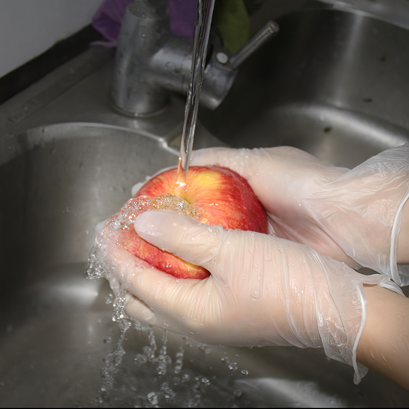Vinyl Gloves - Powder Free Pvc, Clear Color In Sizes S/m/l/xl | Enhanced Protection, Superior Puncture Resistance, Ideal For Medical And Food Use