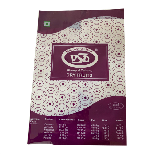 Dry Fruits Packaging Bags - Laminated Material, Duffle Bags with Double String Style for Durable and Versatile Storage Solutions