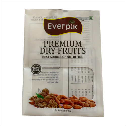 Dry Fruits Packaging Bags - Laminated Material , Duffle Style with Double String Design