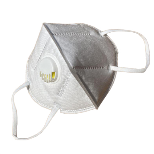 Pollution Face Mask - Non Woven, Standard Size, White | Unisex Design, Comfortable For Long Use, Effective Protection Against Dust And Mists