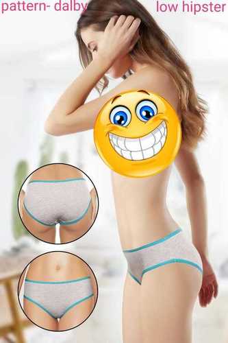 व्हाइट एंट्रा लेडीज़ लो हिप्स्टर पैंटी