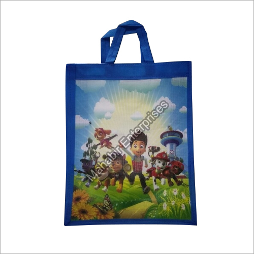 Printed Shopping Bags - Cotton, Hdpe, Kraft Paper | Multi Color, Standard Size, With Handle, Designed For Apparel And Grocery Use