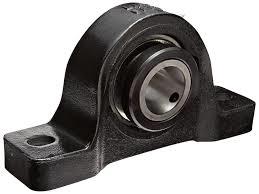 Pillow Block - Chrome Steel Material, Grease Lubrication | Ideal For Agricultural And Conveyor Machinery, Spherical Outside Diameter
