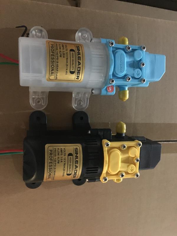 Sprayer Pump Motor - High-grade Material, Yellow, Automatic, Eco Friendly, High Performance | Suitable For Agriculture And Industrial Use
