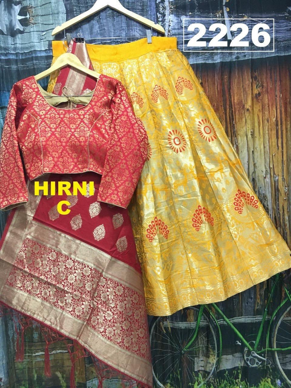 Brocade Fabric Lehenga - Semi-stitch Design Up To 42 Size, Multi-color | Anti-wrinkle, Breathable, Quick Dry, Plus Size, Designer Pure Silk Blouse, Banarasi Silk Dupatta