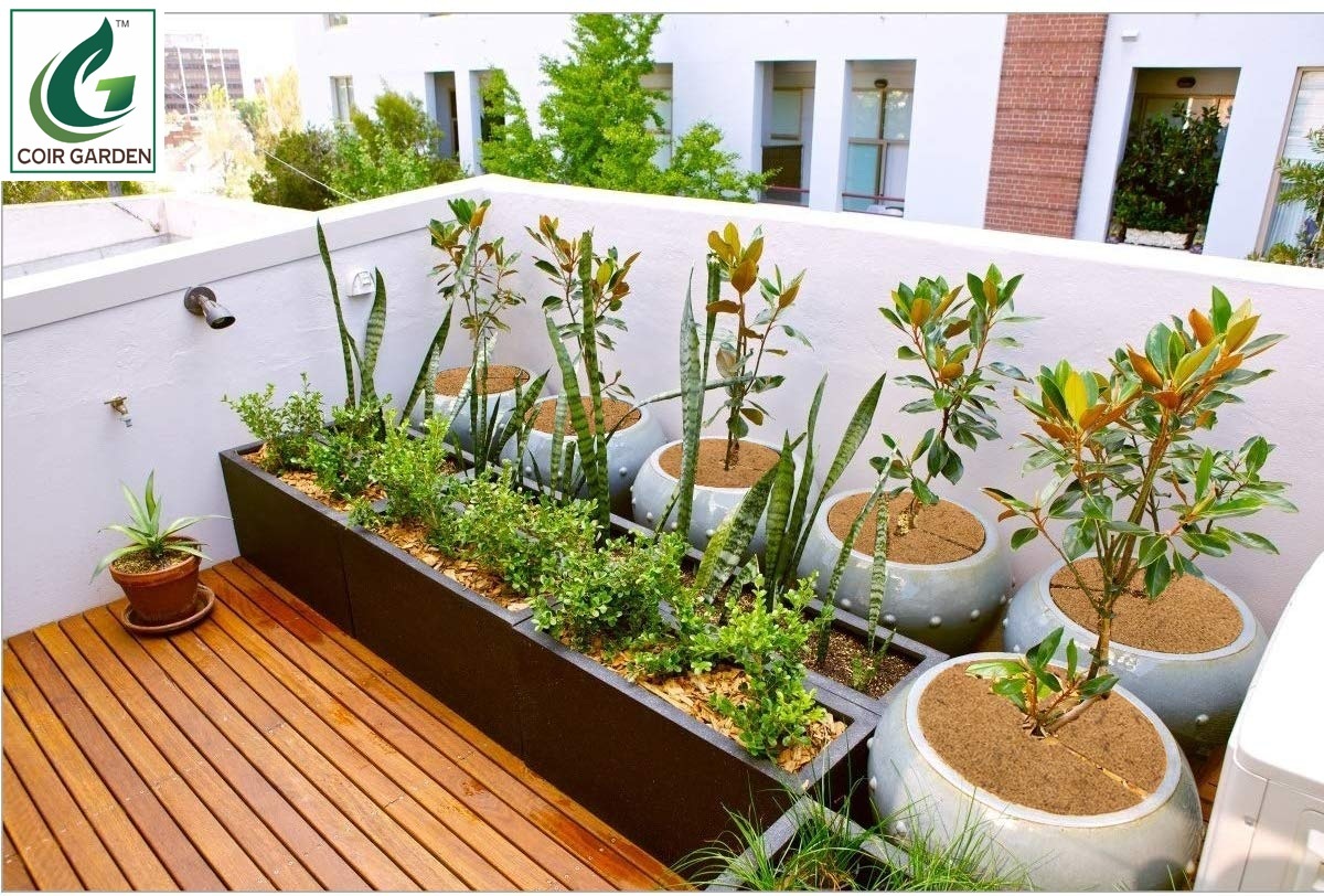 Coir Garden Coir Mulch Mat - Coconut Fiber, 2-6 Mm Thickness, Light Brown, Circular | Eco-friendly, Easily Bio-degradable, Indoor-outdoor Use