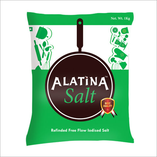 White 1kg Iodised Salt