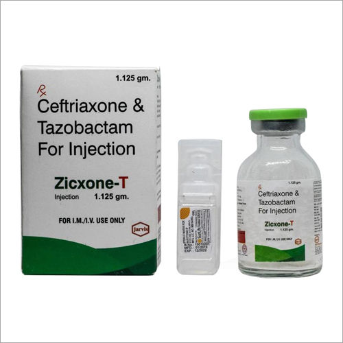 Ceftriaxone और इंजेक्शन के लिए Tazobactam