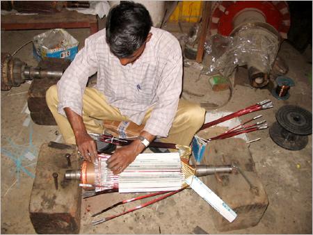 इलेक्ट्रिकल उपकरणों की पुनः लपेटन