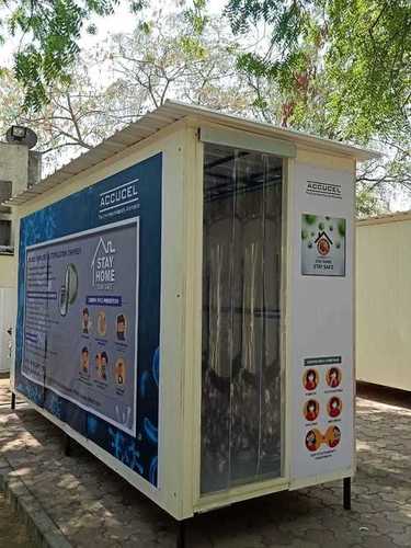 Disinfection Tunnel - 12' x 4' x 7' Dimensions | High-Intensity UV-C Lamps, Automated Fumigation System, User-Friendly Control Panel