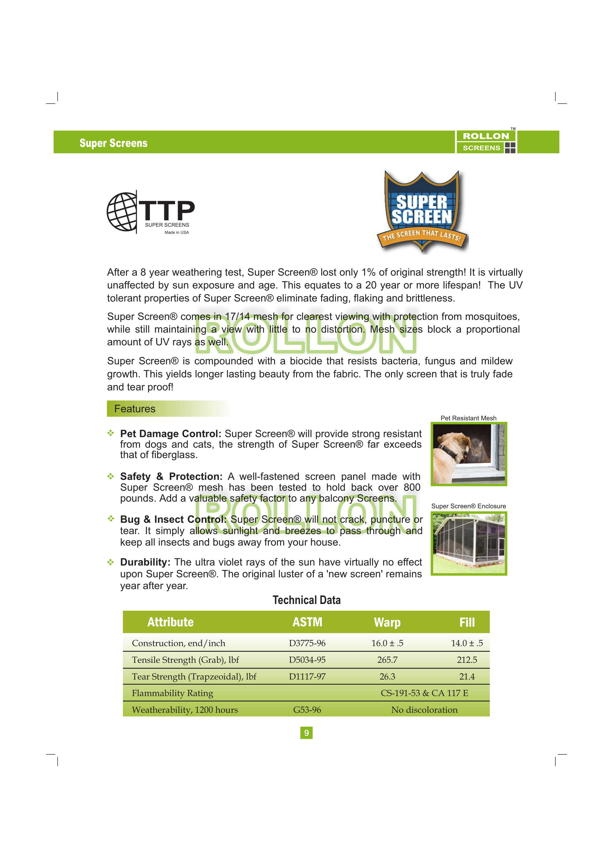 Twitchell Super Screen - Stainless Steel Mesh, Custom Size, Grey Color | Extreme Durability, Uv Protection, Exceptional Privacy, Bug Prevention