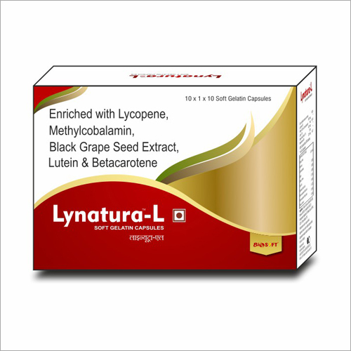 Enriched with Lycopene Methylcobalamin  Black Grape Seed Extract  Lutein And Betacarotene