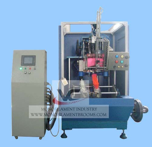 Iron Steel 4 Axis Curved Brush Tufting Machine