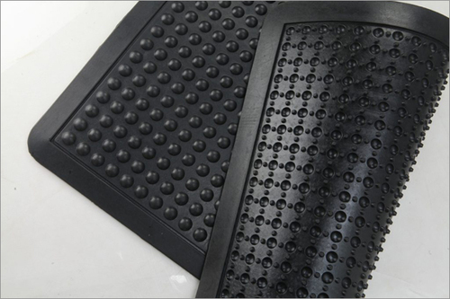 Bubble Mat - Other Material, 60X90 Inches, Black Color - Hand Washable, Anti-Bacteria, Anti Slip, Ideal for Outdoor and Home Use