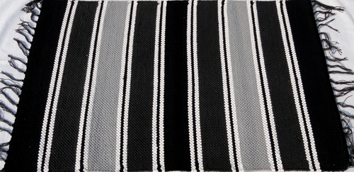 कॉटन शैगी बाथ मैट