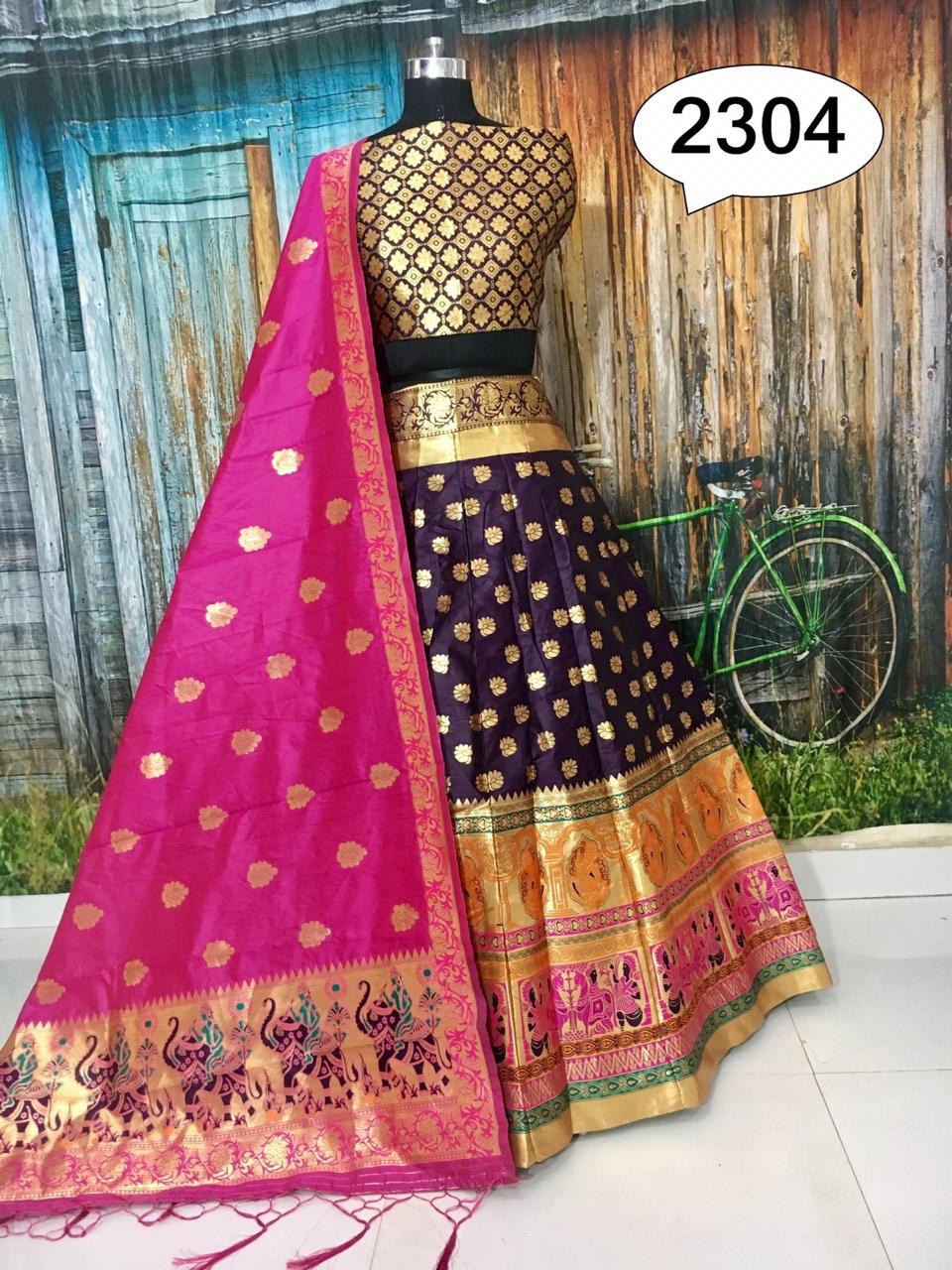 Multi Fancy Ghaghra Choli