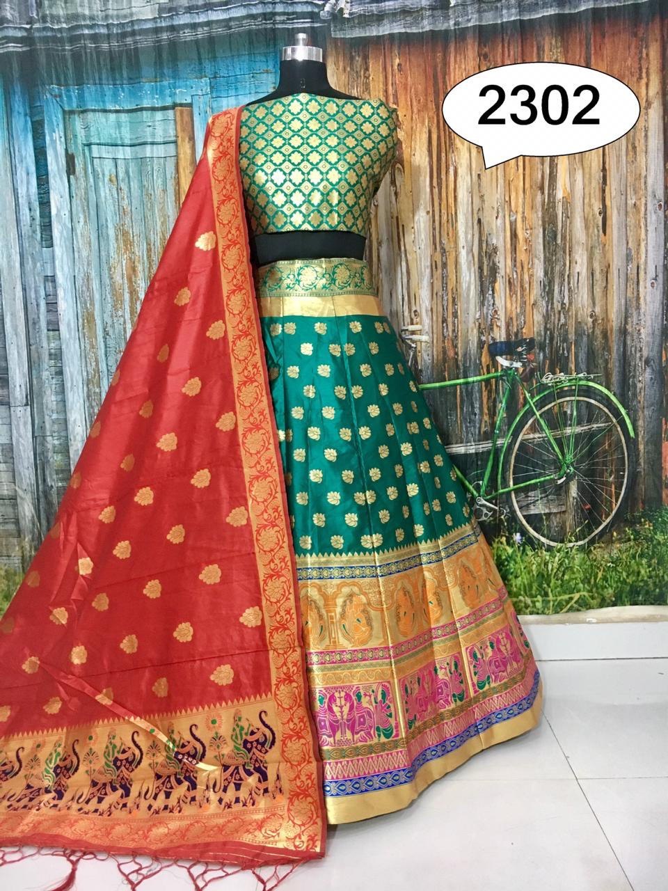Multi Fancy Ghaghra Choli