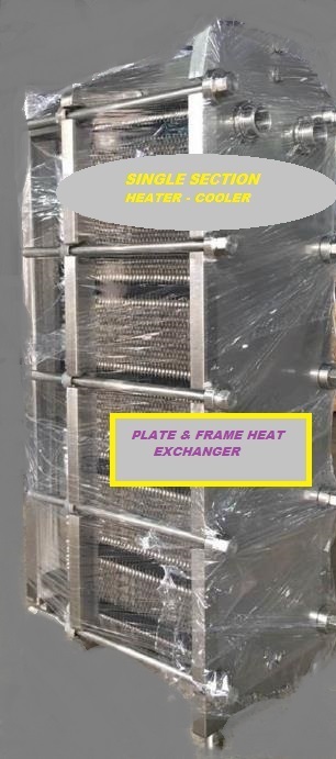 Heat Exchanger Stainless Steel Plate Air Volume: Na Kilometer/hr (Kph)