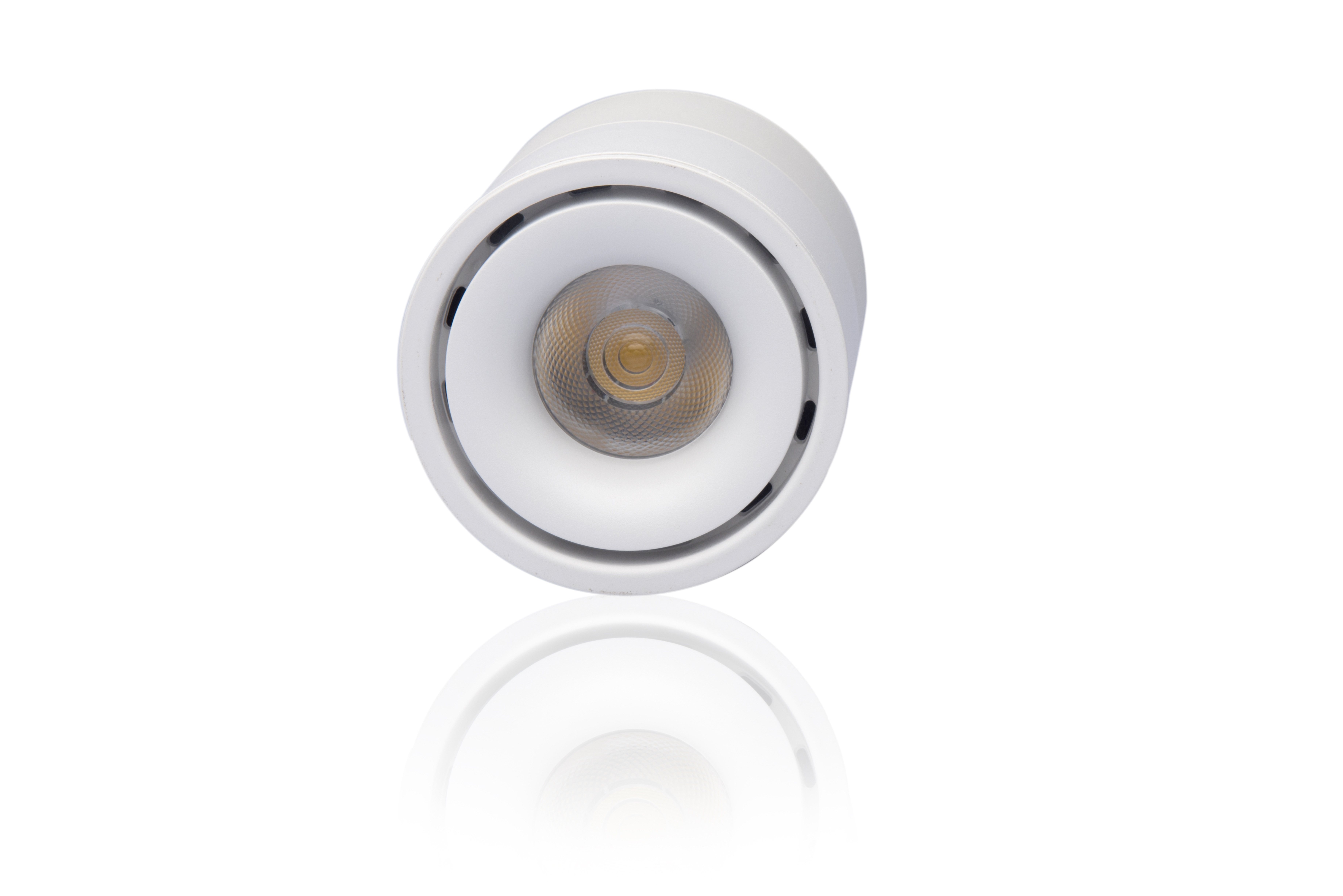 Led Movable Surface Track Light For Indoor Use Aluminum Dimmable 12w