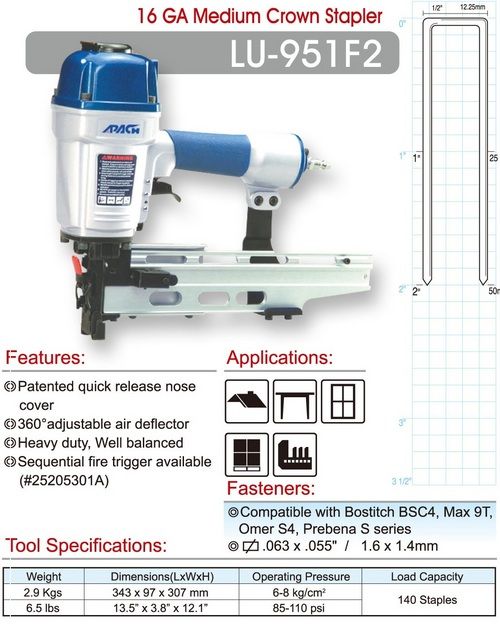 Medium Crown Stapler