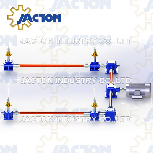 4 Post Lifting Points Worm Gear Screw Jack System at Best Price in ...