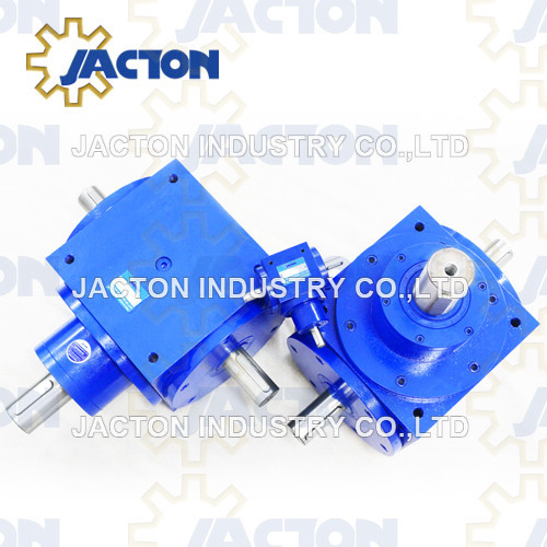 Small Size Mini Right Angle 1: 1 Ratio Jtp65 Spiral Bevel Gearbox