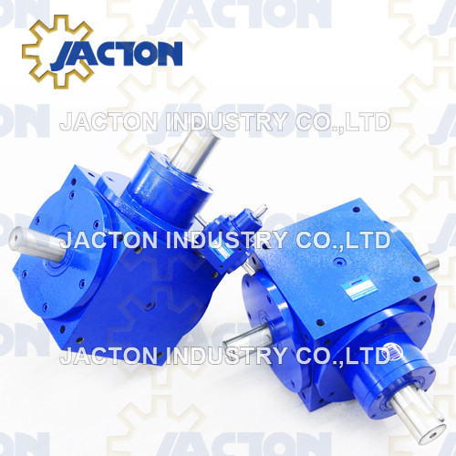 Small Size Mini Right Angle 1: 1 Ratio Jtp65 Spiral Bevel Gearbox