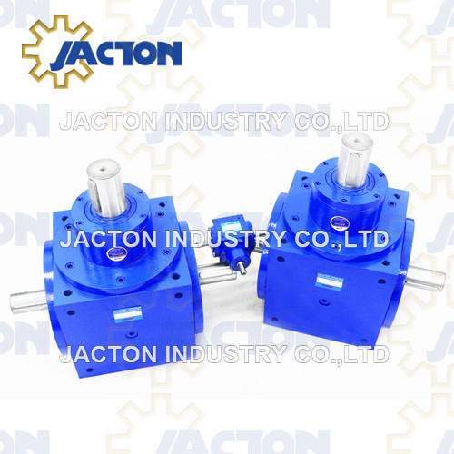 Small Size Mini Right Angle 1: 1 Ratio Jtp65 Spiral Bevel Gearbox
