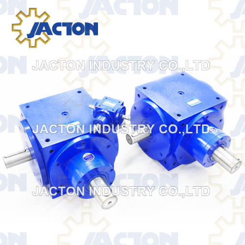 Small Size Mini Right Angle 1: 1 Ratio Jtp65 Spiral Bevel Gearbox
