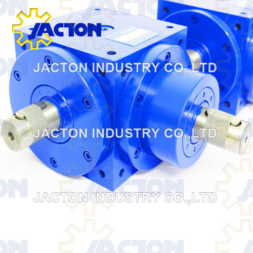 High Torque Jtp170 Gear Transmission Ratio 1: 1 Spiral Bevel Gearbox