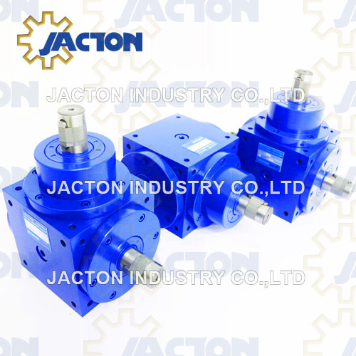 High Torque Jtp170 Gear Transmission Ratio 1: 1 Spiral Bevel Gearbox