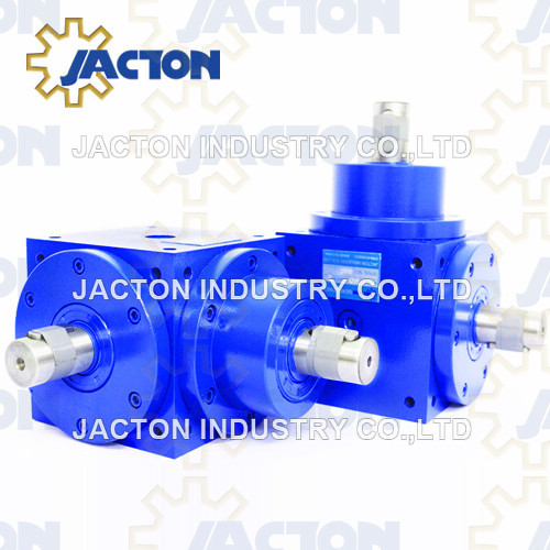 High Torque Jtp170 Gear Transmission Ratio 1: 1 Spiral Bevel Gearbox