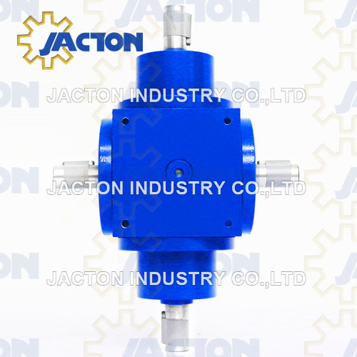 Highly Efficient Jtp210 Right Angle 1: 1 Ratio Bevel Gearbox