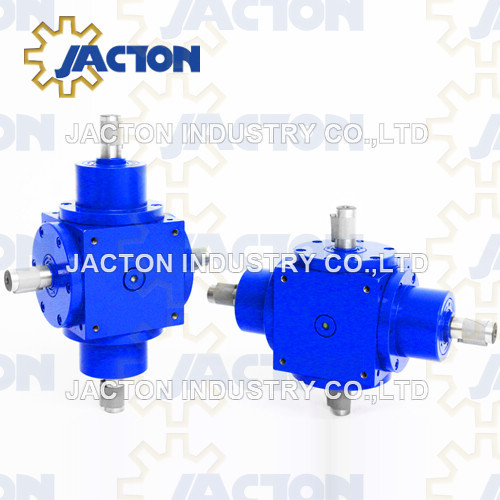 Highly Efficient Jtp210 Right Angle 1: 1 Ratio Bevel Gearbox