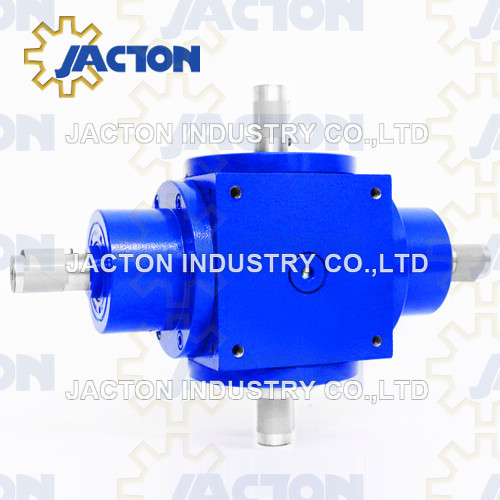 Highly Efficient Jtp210 Right Angle 1: 1 Ratio Bevel Gearbox