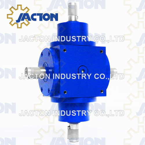 Highly Efficient Jtp210 Right Angle 1: 1 Ratio Bevel Gearbox