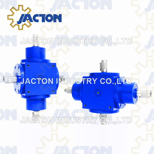 Highly Efficient Jtp210 Right Angle 1: 1 Ratio Bevel Gearbox