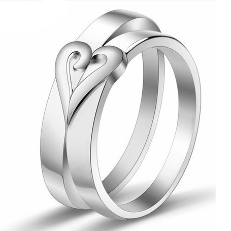 Silver Couples Ring Gender: Children