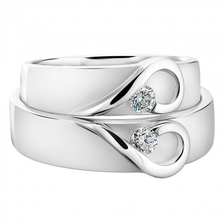 Silver Couples Ring Gender: Children