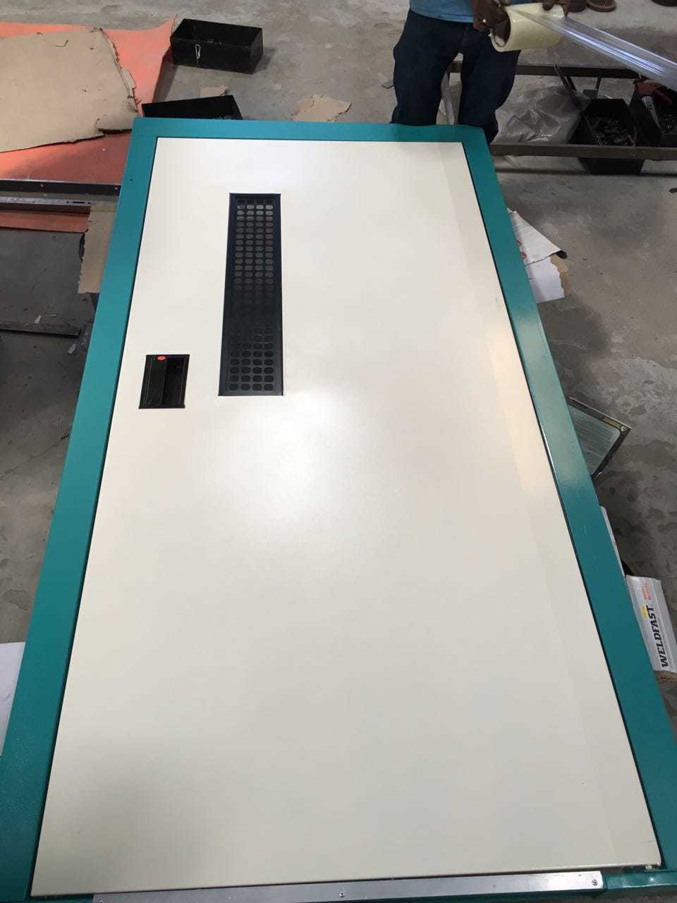 Elevator Swing Door - Steel Material, Customizable Dimensions | Powder Coated Finish, Professional Installation, 1 Year Warranty