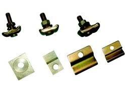 Elevator Guide Clip - Zinc Plated Steel, Screw Installation For Various Elevator Cabs