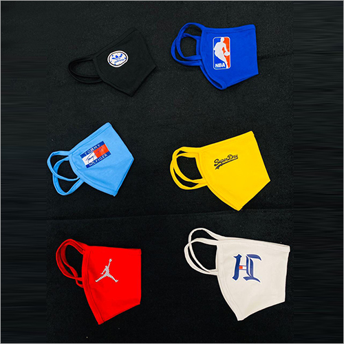 Fancy Face Mask - Smooth Cotton Blend, Standard Size, Available In Multiple Colors | Anti-allergic, Comfortable For Extended Wear