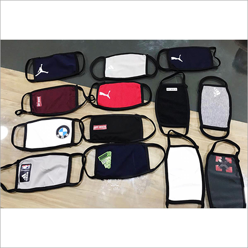 Fancy Face Mask - Smooth Cotton Blend, Standard Size, Available In Multiple Colors | Anti-allergic, Comfortable For Extended Wear