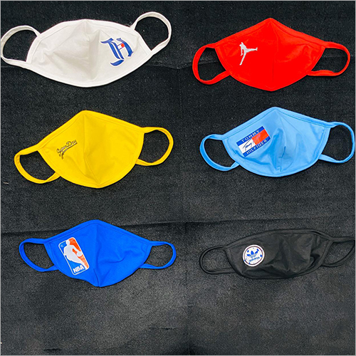 Fancy Face Mask - Smooth Cotton Blend, Standard Size, Available In Multiple Colors | Anti-allergic, Comfortable For Extended Wear