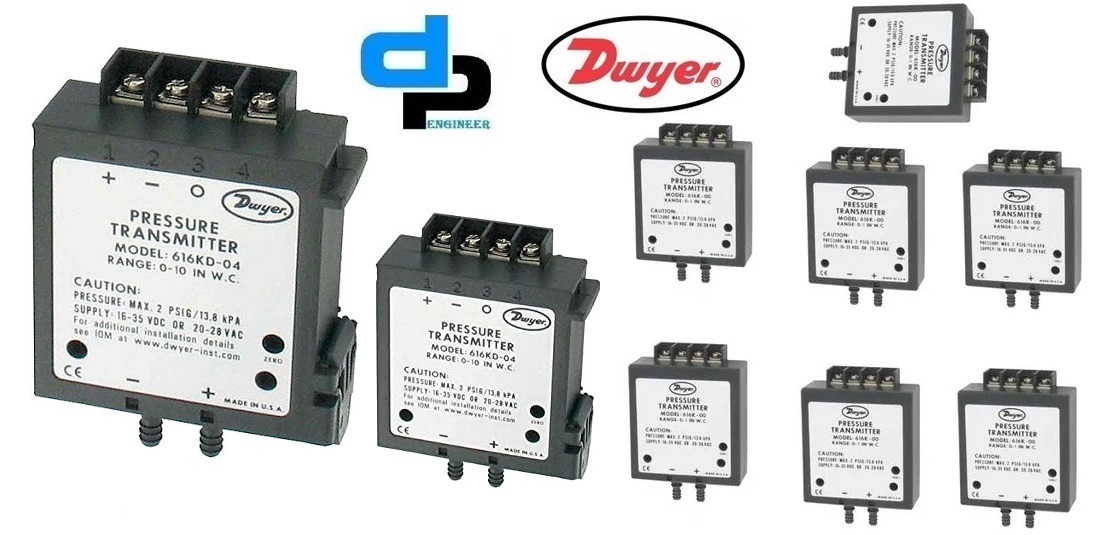 Dwyer 616kd-06 Differential Pressure Transmitter Accuracy: A 2% Fs %