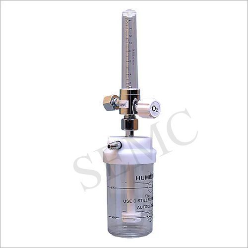 Humidifier Bottle With Bpc Flow Meter Color Code: White
