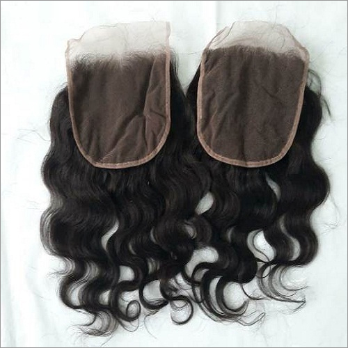Natural Deep Wave 4X4 Lace Closure Hair Grade: Remy Hair