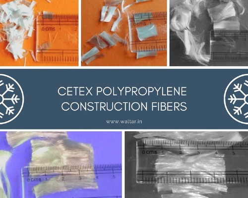 PP Fiber - Virgin Polypropylene, Length: 6-50 mm, Color: White, Melt Point: 162°C | Alkali Resistant, Non-Corrosive, Low Thermal Conductivity