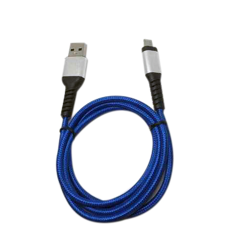 नीला टिकाऊ डेटा केबल