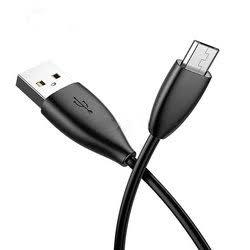 Mobile Data Cable - 1.2 MTR Micro USB, Output Current 1A-4A | PVC Body, Black Color, Lightweight 20-30 gm